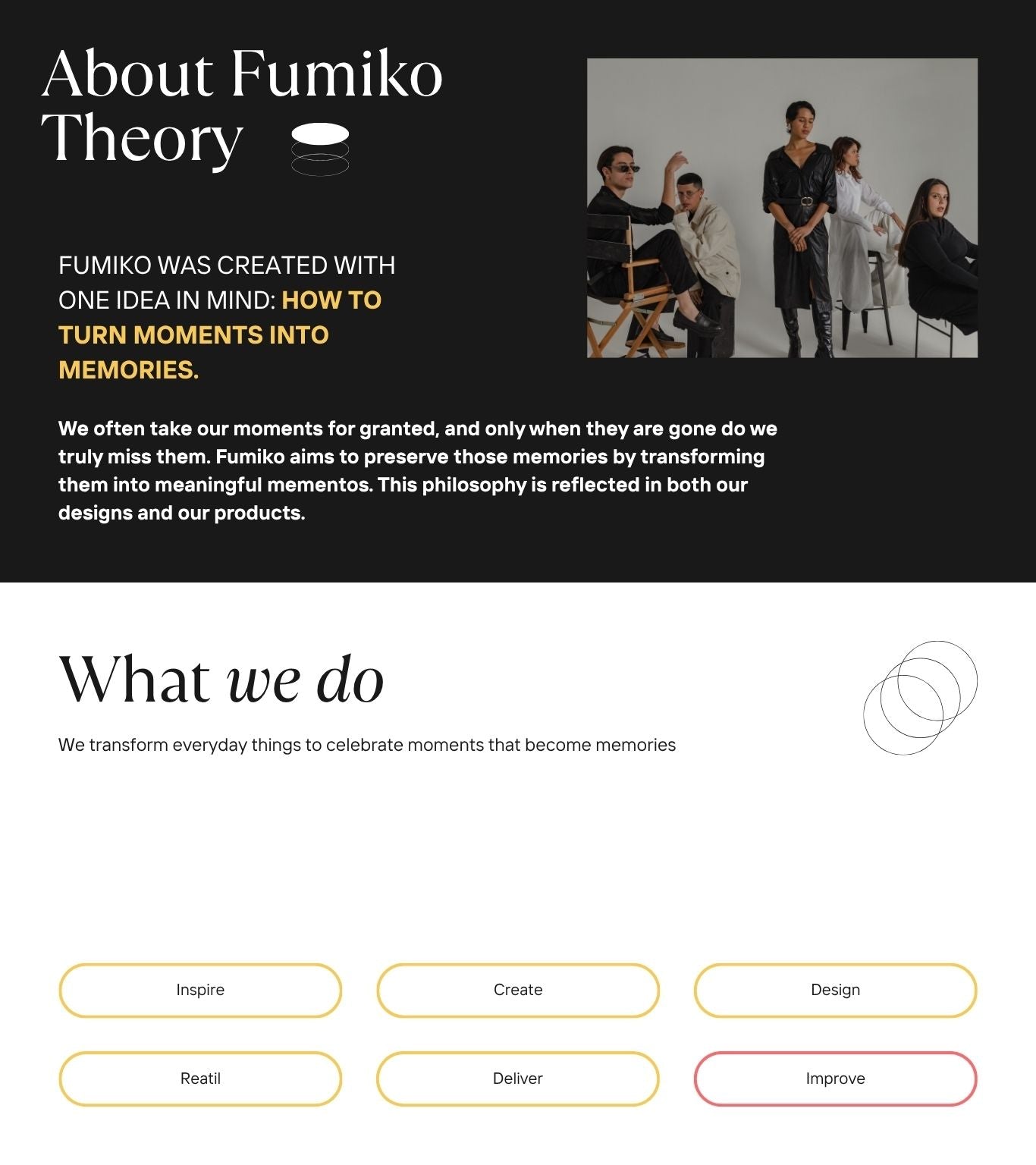 Designed to be seen. Built to be remembered.