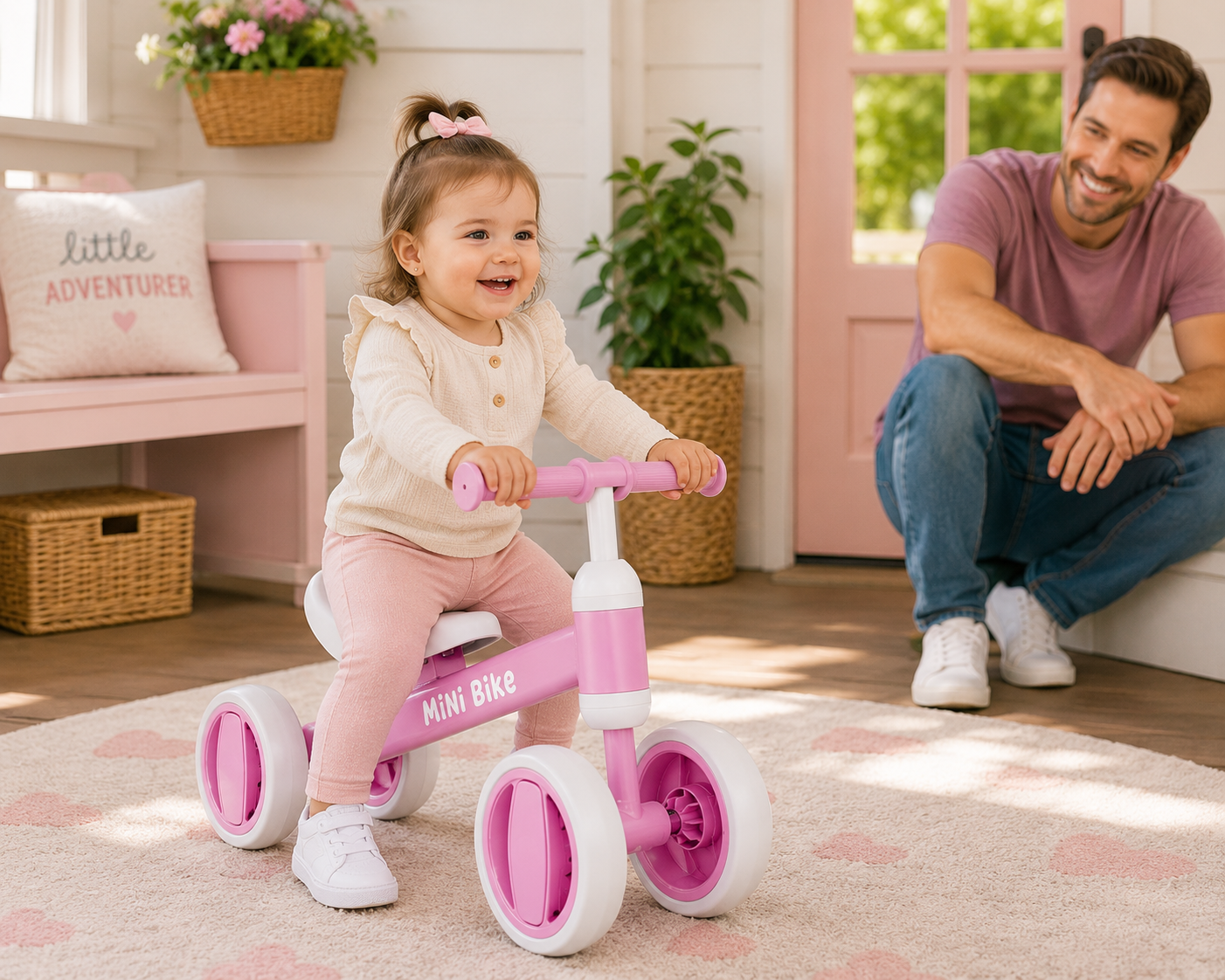 Balance Bike (Pink)