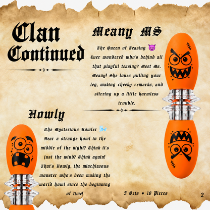 Meet the Crazy Monsters clan character story page two