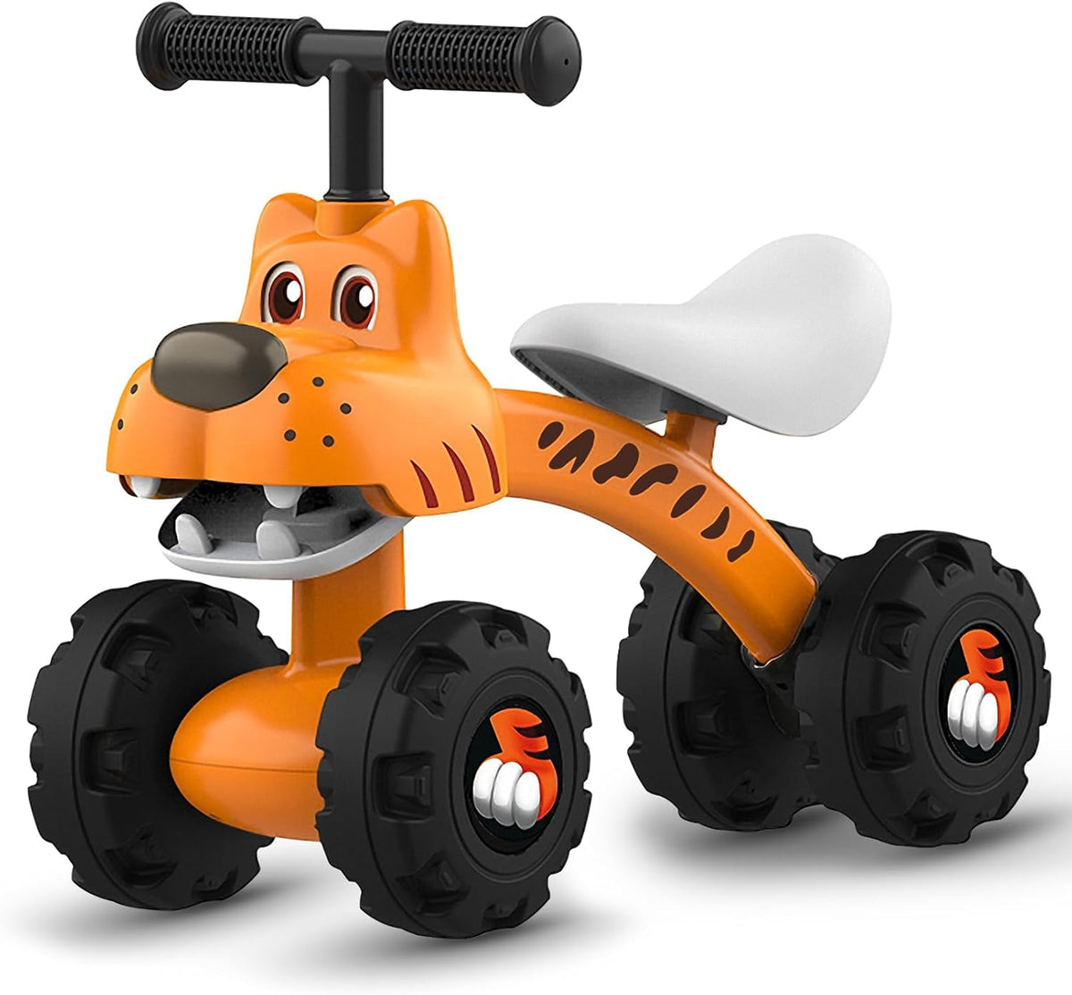 Fumiko Zoomies Tiger Orange baby balance bike